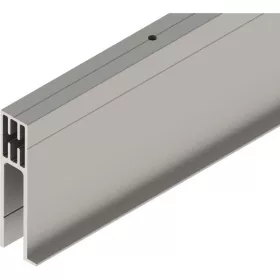   SOLIDO 100/HELM profil üveg oldalbetétekhez 6000mm méretre nemesacélhatású