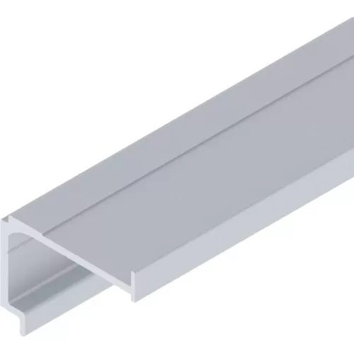 SOLIDO 100/HELM szerelősín burkolathoz ezüst eloxált méretre vágva