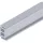 SOLIDO 100/HELM távtartóprofillal 15 mm ezüst eloxált L=6000 méretre vágva