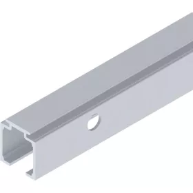 SOLIDO 100 futósín oldalfurattal 2200 mm ezüst eloxált