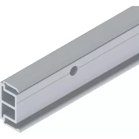   SOLIDO 100 távtartó profil 15 mm oldalsó fúrással L=1800 mm ezüst eloxálva