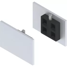   SOLIDO 100/HELM takarószett felcsíptethető ME távtartó profillal ezüst