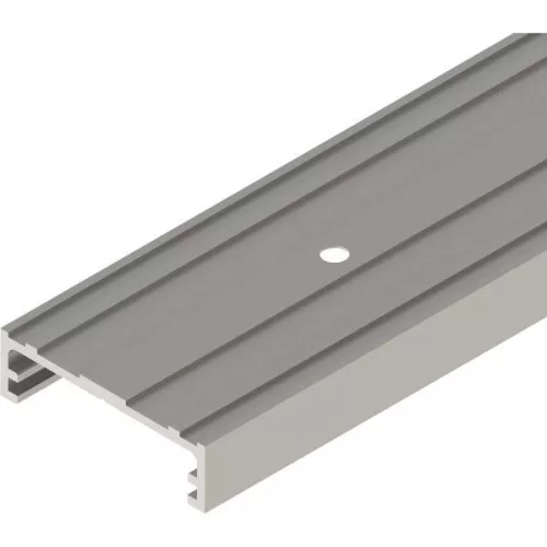 rögzítősín SOLIDO 100/HELM fali táskához nemesacélhatás méretre vágva