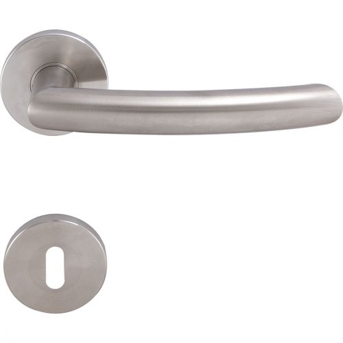 Solido rozettás kilincsgarnitúra HELSINKI DIN BB 38 - 45 nemesacél matt