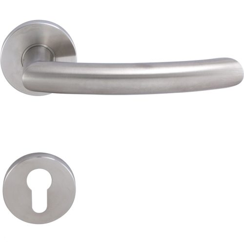 Solido rozettás kilincsgarnitúra HELSINKI DIN B 38 - 45 nemesacél matt