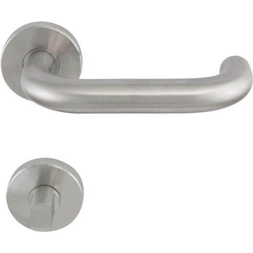 Solido rozettás kilincsgarnitúra TALIN DIN rozettás 38 - 45 nemesacél matt