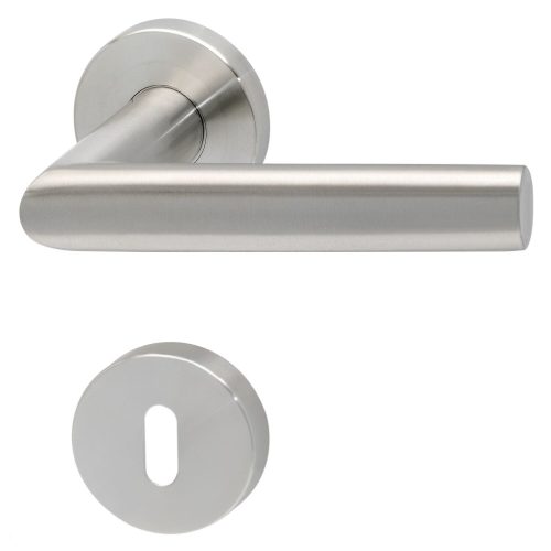 Solido rozettás kilincsgarnitúra VADUZ DIN - BB 38 - 45 nemesacél matt