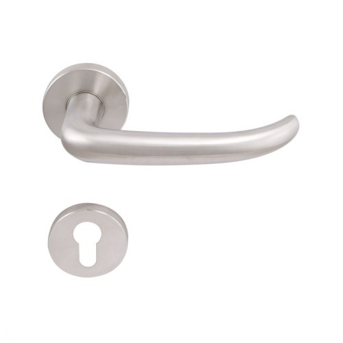 Solido rozettás kilincsgarnitúra BELFAST DIN 38 - 45 nemesacél matt