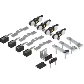   SOLIDO 100 teleszkópos szerelvénykészlet 2 szárnyú fához futósín nélkül