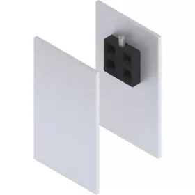   SOLIDO 100/HELM takarósapka készlet szerelősínhez / H/G előlaphoz ezüst