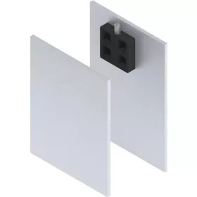   SOLIDO 100/HELM takarósapka készlet szerelősínhez/távtartó/ H/G előlaphoz ezüst