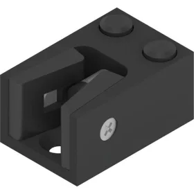   HELM ütközésgátló alsó üveg 8-1276 mm alumínium matt fekete