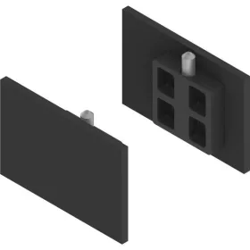   SOLIDO 100/HELM takarósapka szett ME fedlap távtartó profillal 15 fekete matt