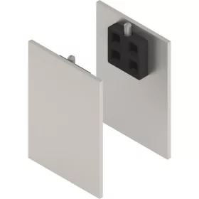   SOLIDO 100/HELM takarósapka szett fa/üveg előlaphoz kétold.mennyezeti nemesacél