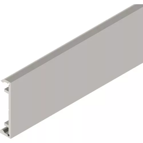 SOLIDO 100/HELM klipszes előlap ME min. beép. magasságnemesacél hatású 6000 mm