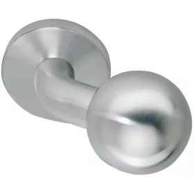   Marchesi ajtógomb hajlított ? 50 mm rozettás menetes M 12 nemesacél matt