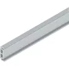 SOLIDO 100 / HELM távtartóprofillal 9 mm ezüst eloxált L=6000 méretre vágva
