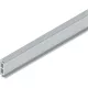 SOLIDO 100 / HELM távtartóprofillal 9 mm ezüst eloxált L=6000 méretre vágva