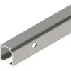 SOLIDO 100 futósín oldalfurattal 2500 mm nemesacél hatású