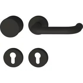   Hewi Rozettás Gombos Garnitúra 111.23 R/122.23 Pz Tiefschwarz