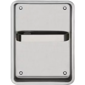   Tornaterem-vasalat 170 x 240 mm jobbos furat nélkül 9 mm matt nemesacél