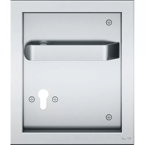 FSB csarnokajtó fogantyú 77 7948 - 200 x 230 jobb PZ 72 EN 179 nemesacél