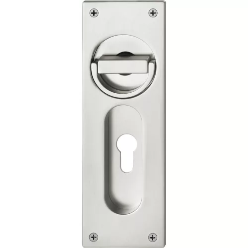 FSB gyűrűs kagylófogantyú 4205 PZ 88 mm alumínium ezüst eloxált