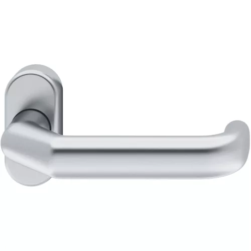 FSB keretes ajtó kilincs 6 662 tartórugó B ovális rozetta nemesacél matt