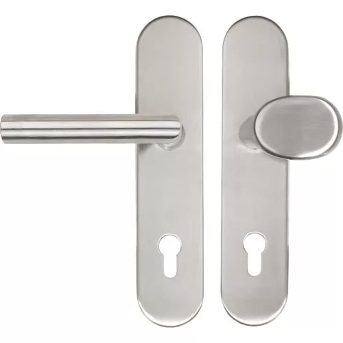 Marchesi hosszúpajzsos Biztonsági váltógarnitúra GEHRUNG pajzs PZ 88 cilinder védő nélkül rozsdament