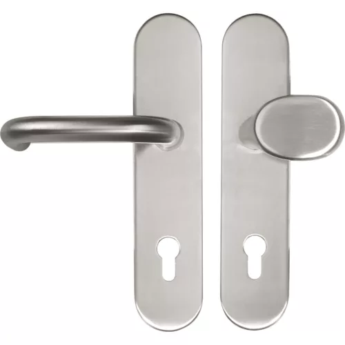 Marchesi pajzsos Biztonsági váltógarnitúra HARMONIE PZ 88 cilinder védő nélkül nemesacél RC2