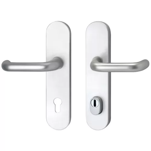 Marchesi hosszúpajzsos Biztonsági kilincsgarnitúra HARMONIE PZ 88 ajtóv.választható cilinder védővel