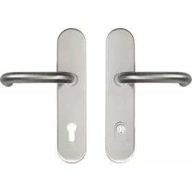   Marchesi hosszúpajzsos Biztonsági kilincsgarnitúra HARMONIE PZ 92 magvédett nemesacél