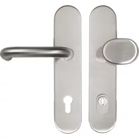   Marchesi hosszúpajzsos Biztonsági kilincsgarnitúra HARMONIE PZ 92 magvédett nemesacél