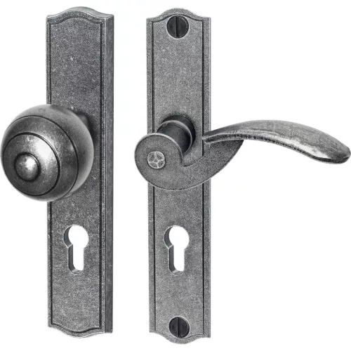 Halcö biztonsági gombkészlet STUBAI PZ 88 jobb oldali horg. világos passzivált