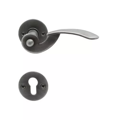 Schösswender rozettás kilincsgarnitúra ELITE PZ fekete horganyzott