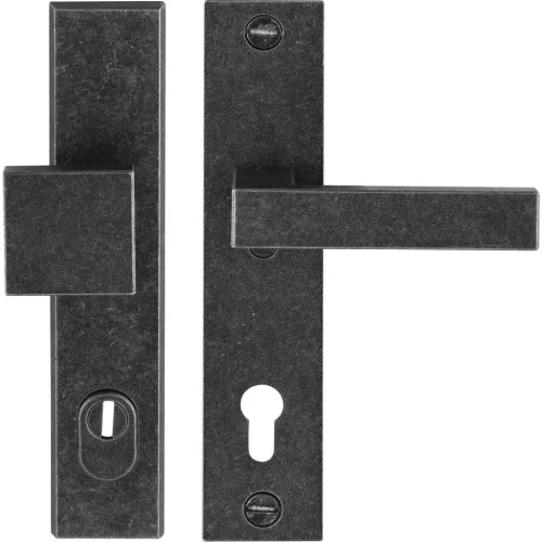 Halcö biztonsági váltógarnitúra STUMM PZ 92jobbhorganyzott fekete passzivált