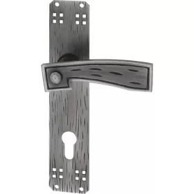   Schösswender hosszúpajzsos kilincsgarnitúra ELGA PZ 88 fekete passzivált