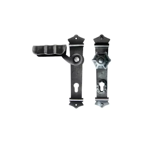 Schösswender pajzsos biztonsági váltógarnitúra URBAN PZ 88 bal fekete passzivált lakkozott kivitelbe