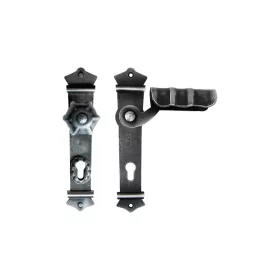   Schösswender pajzsos biztonsági váltógarnitúra URBAN PZ 92 jobb fek. passzivált lakkozott kivitelben