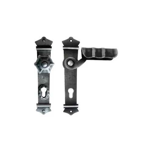 Schösswender pajzsos biztonsági váltógarnitúra URBAN PZ 92 jobb fek. passzivált lakkozott kivitelben