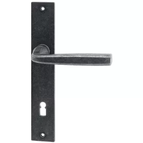   Halcö kilincsgarnitúra HALL - BB 90 ajtóv.50 fekete passziv.