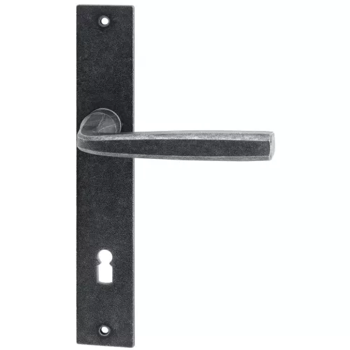 Halcö kilincsgarnitúra HALL - BB 90 ajtóv.50 fekete passziv.