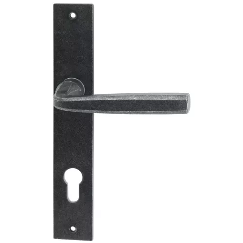 Halcö kilincsgarnitúra HALL - PZ 88 ajtóv.50 fekete passziv.