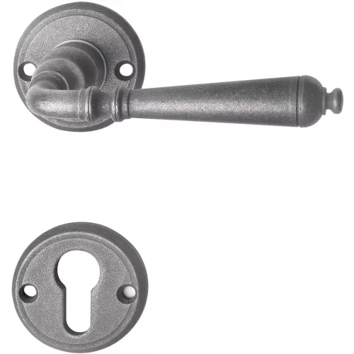 Halcö hosszúpajzsos kilncsgarnitúra GRÖDEN - PZ 38-45 termopatinizált