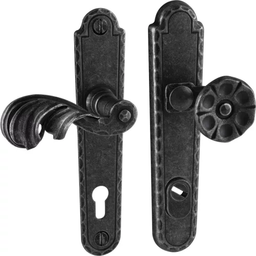 Halcö biztonsági váltógarnitúra TUX PZ 92balhorganyzott fekete passzivált