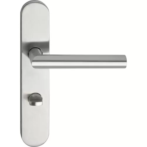 Marchesi rozettás kilincsgarnitúra GEHRUNG WC 78 jobbos nemesacél matt