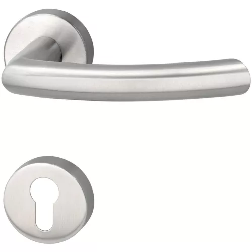 Marchesi rozettás kilincsgarnitúra ARC - rozetta PZ 38 - 45 nemesacél matt