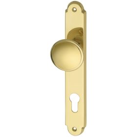   Marchesi hosszúpajzsos gombos garnitúra FH ALT WIEN PZ 88 polírozott sárgaréz