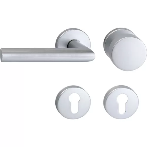 Marchesi tűzgátló rozettás váltógarnitúra GEHRUNG PZ stift 38 - 45 rm matt jobbos