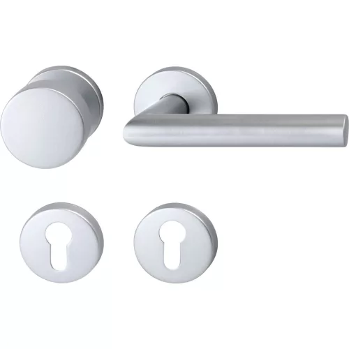 Marchesi tűzgátló rozettás váltógarnitúra GEHRUNG PZ stift 38 - 45 rm matt jobbos